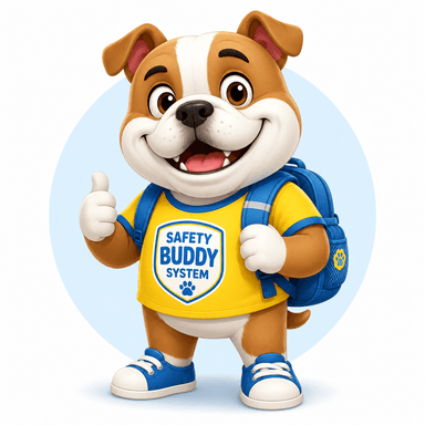 Buddy the bulldog mascot